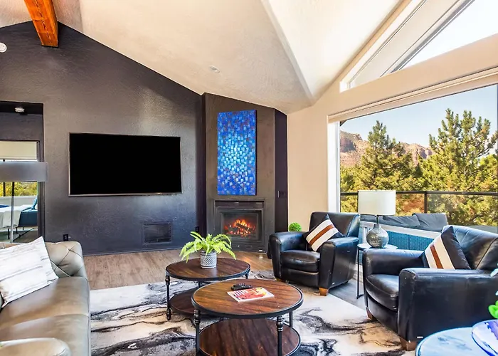 Incredible Red Rock Views Hot Tub Hiking Villa