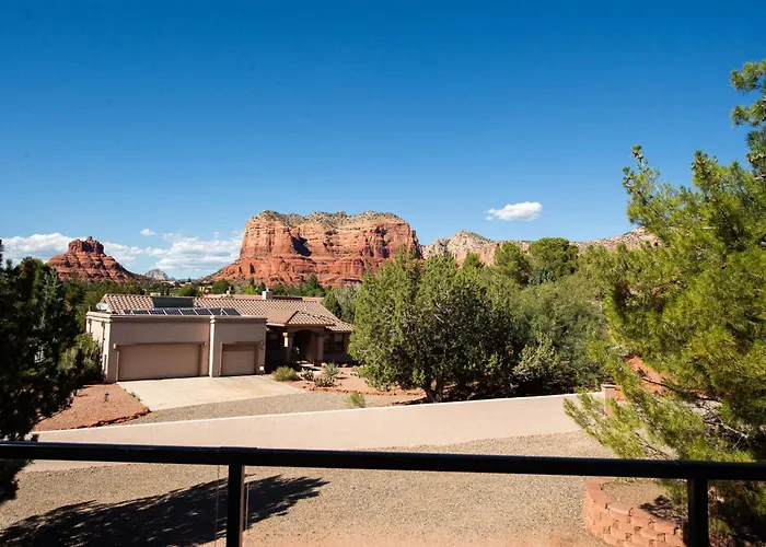 Incredible Red Rock Views Hot Tub Hiking Villa Sedona